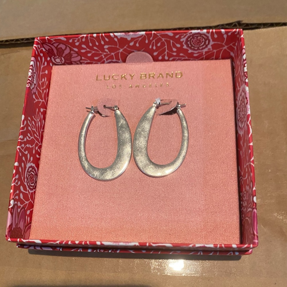 Lucky Brand Silver Earrings